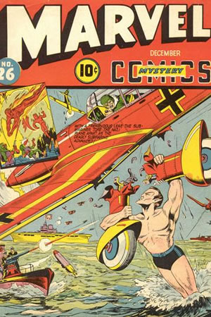 Marvel Mystery Comics (1939) #26 [B Story]