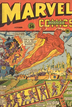 Marvel Mystery Comics (1939) #36 [F Story]