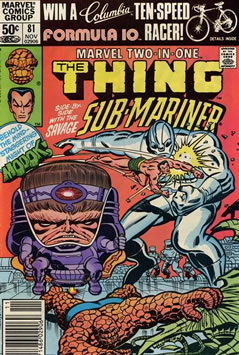 Marvel Two-in-One (1974) #81