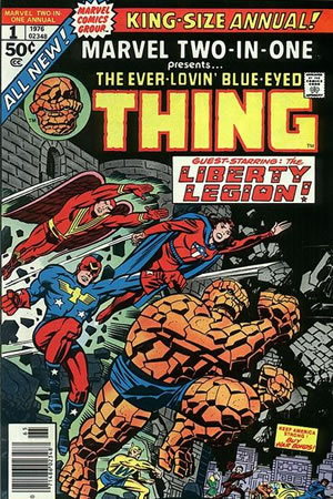 Marvel Two-in-One Annual (1976) #1