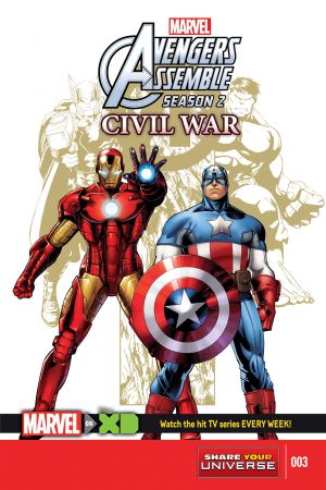 Marvel Universe: Avengers Assemble - Civil War (2016) #3