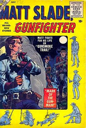 Matt Slade, Gunfighter (1956) #2 [F Story]