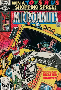 Micronauts (1979) #22 [B Story]