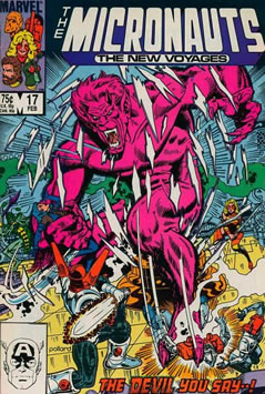 Micronauts (1984) #17