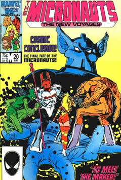 Micronauts (1984) #20