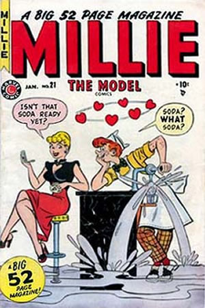 Millie the Model (1945) #21 [E Story]