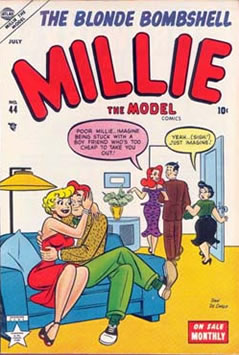 Millie the Model (1945) #44 [C Story]