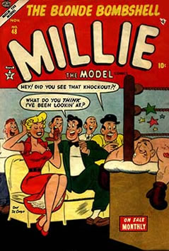 Millie the Model (1945) #48 [C Story]