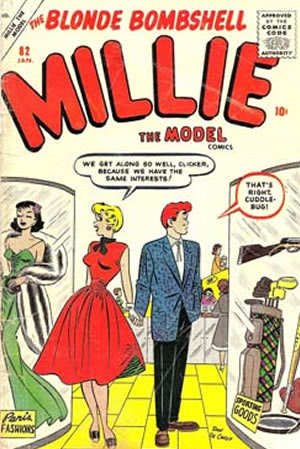 Millie the Model (1945) #82 [M Story]