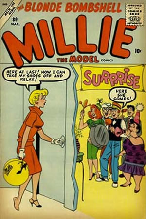 Millie the Model (1945) #89 [M Story]