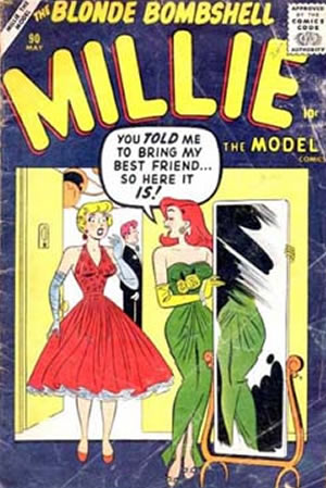 Millie the Model (1945) #90 [F Story]