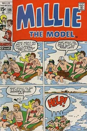 Millie the Model (1945) #186 [C Story]