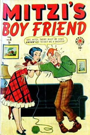 Mitzi's Boy Friend (1948) #6 [D Story]