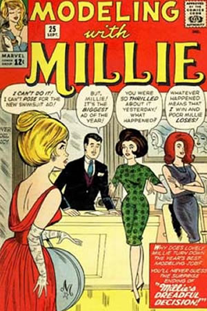 Modeling with Millie (1963) #25 [I Story]