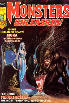 Monsters Unleashed (1973) #10 [B Story]