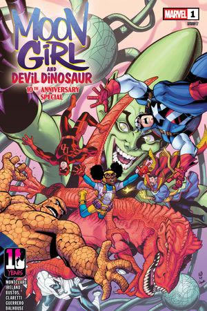 Moon Girl & Devil Dinosaur 10th Anniversary Special (2025) #1 [B Story]