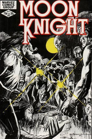 Moon Knight (1980) #21 [B Story]