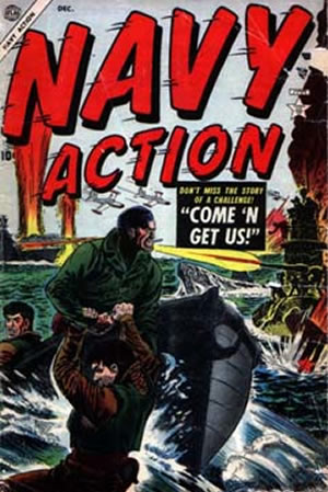 Navy Action (1954) #3 [A Story]
