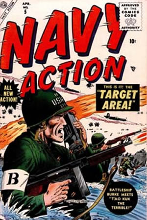 Navy Action (1954) #5 [A Story]