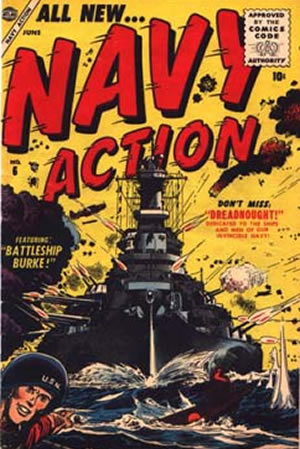 Navy Action (1954) #6 [A Story]