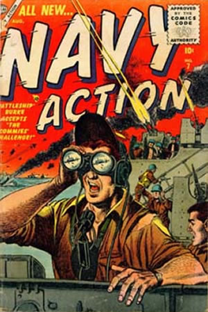 Navy Action (1954) #7 [A Story]