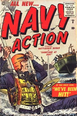 Navy Action (1954) #8 [A Story]