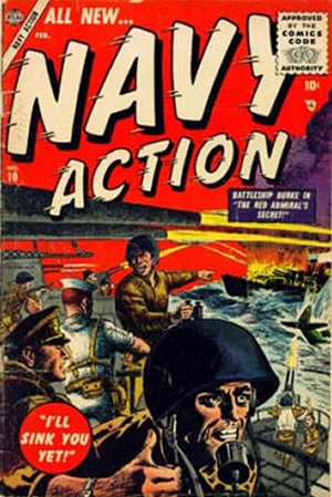 Navy Action (1954) #10 [F Story]