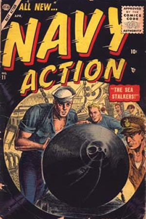 Navy Action (1954) #11 [A Story]