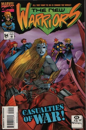 New Warriors (1990) #54