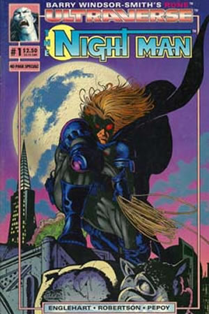 Night Man (1993) #1 [B Story]
