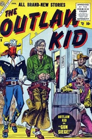 The Outlaw Kid (1954) #9 [C Story]