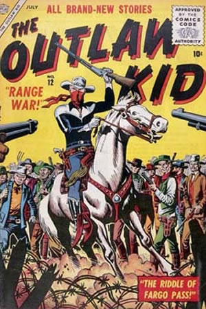 The Outlaw Kid (1954) #12 [F Story]