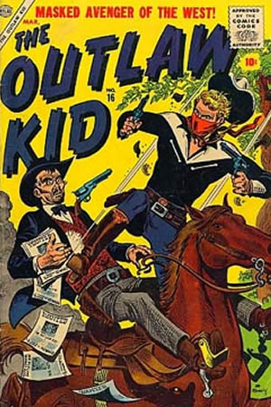 The Outlaw Kid (1954) #16 [F Story]