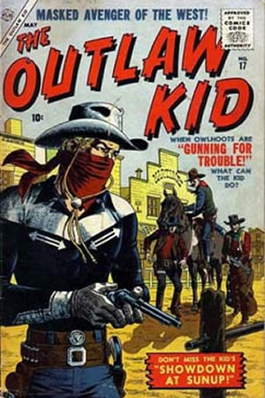 The Outlaw Kid (1954) #17 [F Story]