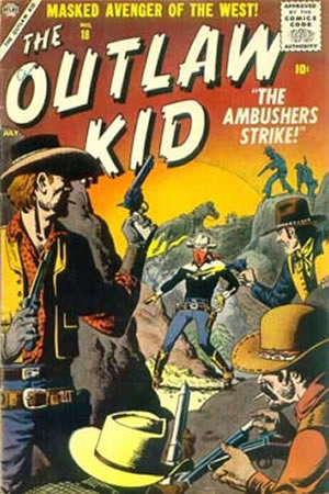 The Outlaw Kid (1954) #18 [F Story]