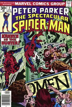 Peter Parker, The Spectacular Spider-Man (1976) #2