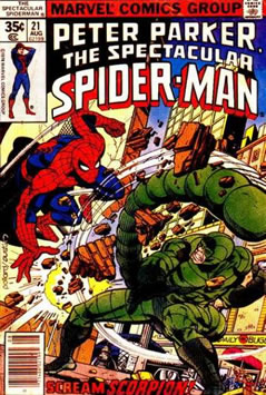 Peter Parker, The Spectacular Spider-Man (1976) #21