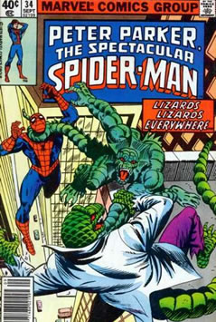 Peter Parker, The Spectacular Spider-Man (1976) #34
