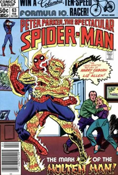 Peter Parker, The Spectacular Spider-Man (1976) #63