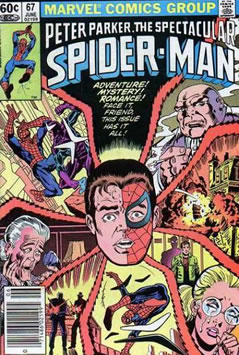 Peter Parker, The Spectacular Spider-Man (1976) #67