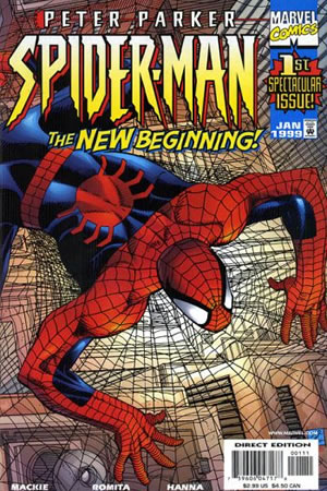 Peter Parker, Spider-Man (1999) #1 [B Story]