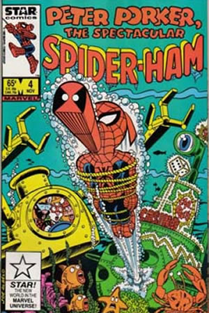 Peter Porker, the Spectacular Spider-Ham (1985) #4 [A Story]