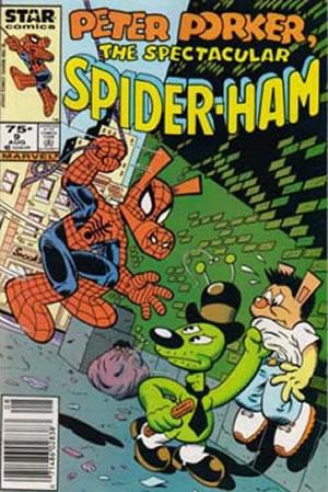 Peter Porker, the Spectacular Spider-Ham (1985) #9 [B Story]