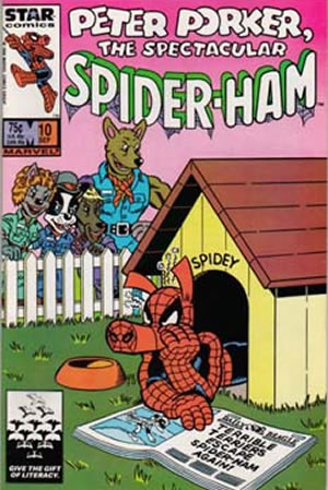 Peter Porker, the Spectacular Spider-Ham (1985) #10 [B Story]