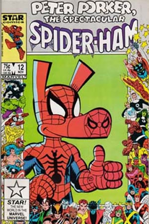Peter Porker, the Spectacular Spider-Ham (1985) #12 [B Story]