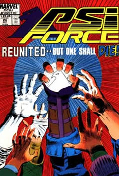 Psi-Force (1986) #24 [B Story]