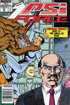 Psi-Force (1986) #28 [B Story]