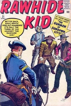 Rawhide Kid (1955) #21 [A Story]