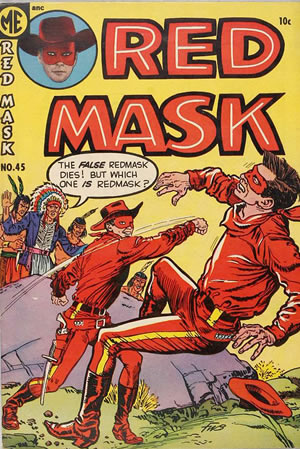 Red Mask (1954) #45 [B Story]