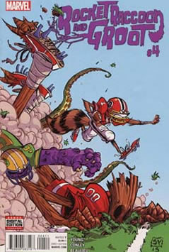 Rocket Raccoon and Groot (2016) #4